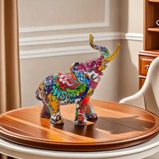 Elefant Dekofigur Pop Art