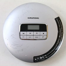 Tragbarer CD Player Grundig CDP 6600 Gebraucht mit Fehler silber