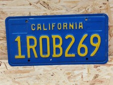 NUMMERNSCHILD USA CALIFORNIA