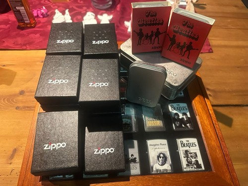 Beatles zippo sammlung - beatles,