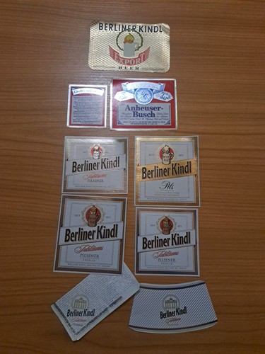 Bieretiketten berliner - ☆☆bieretiketten,