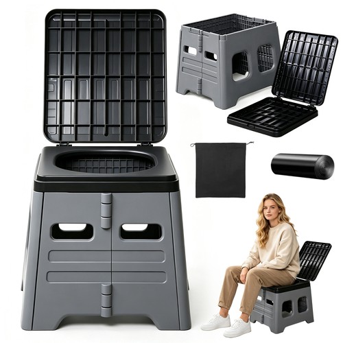 Tragbare falttoilette - tragbare,