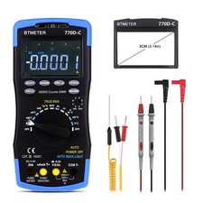 40000 Counts True RMS Digitalmultimeter AC/DC-Strom mit analoger Balkenanzeige