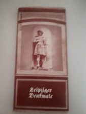 Leipziger Denkmale-Miniaturen Brockhaus-1980-105 Seiten-Mit Schutzumschlag-21,5x