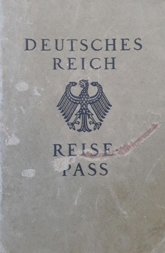 Reisepass deutsches reich 1925 - reisepass,