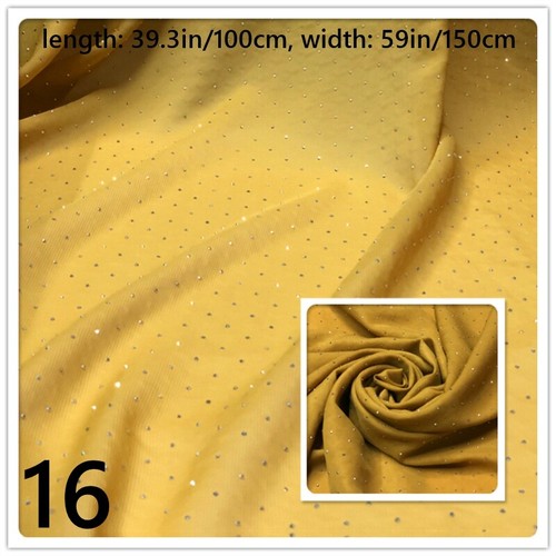 Sheer chiffon strassstoff - sheer,