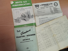 Deutz Bauernschlepper S&S Hubvorrichtung Anleitung  Traktor Schlepper MK6