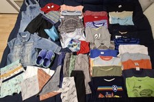 XXL Bekleidungspaket Junge Sommer 46 Teile 104 Paket #1
