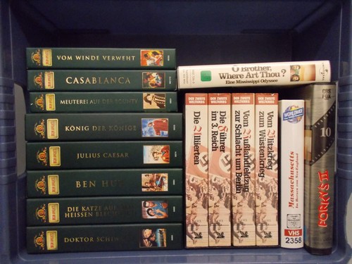 Vhs filme stück - vhs-filme,,