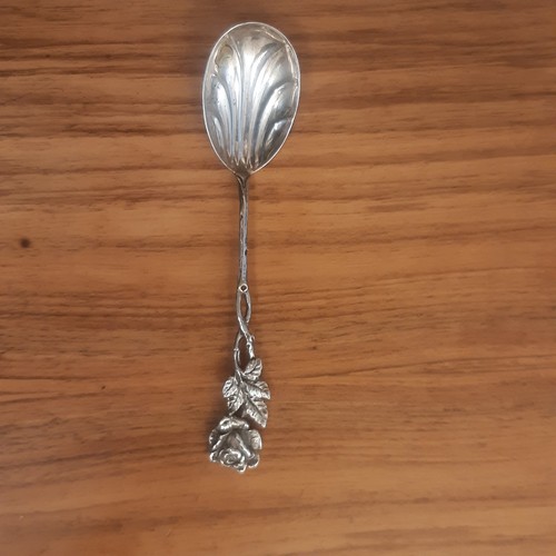 Zuckerlöffel 835er silber - zuckerlöffel,,
