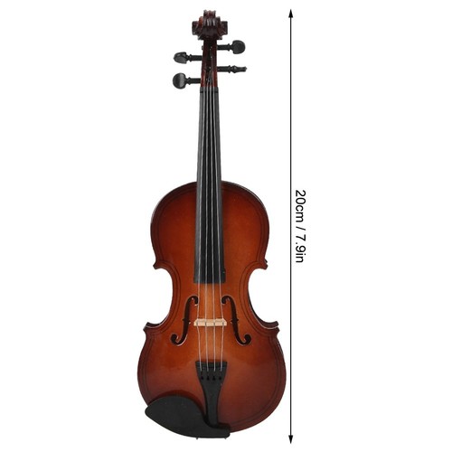 Holz miniatur violine modell - holz,