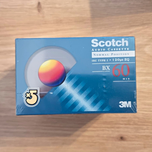 Scotch audiokassette 60 - bx,