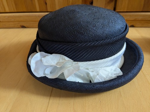 Festlicher damen strohhut - °°,