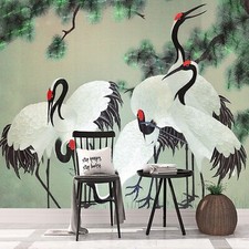 Vlies Fototapete Wandtapete Wandbilder Wandtapeten Stickerei Kiefer Sechs 1442