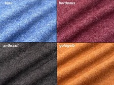 Walkloden Schurwolle gekochte