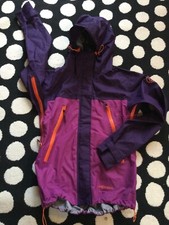 STORMBERG. Funktionsjacke Regenjacke. lila orange. Gr.S/M. wasserdicht atmungsak