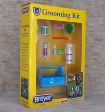 Breyer Pferd Modellpferd Traditional Zubehör Grooming Kit Putzkasten + Striegel