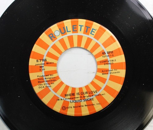 Liquid smoke single vinyl - single,