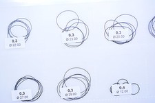 1x O Ring Armbanduhren deckel