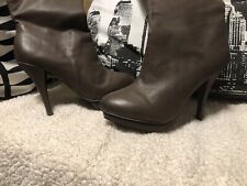 ✨NEU Damen Stiefelette Schuhe Stiefel Braun Gr. 39 Keilabsatz Reißverschluss ✨