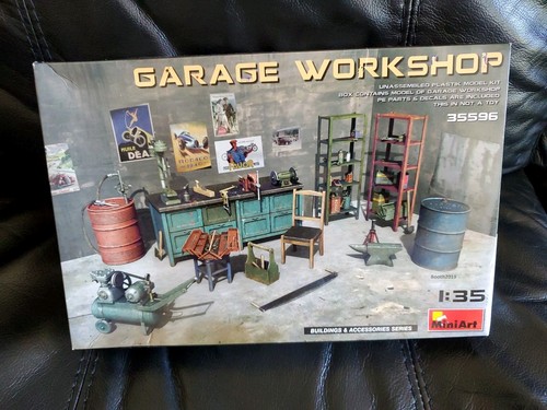 Miniart 35596 garage workship - 35596,