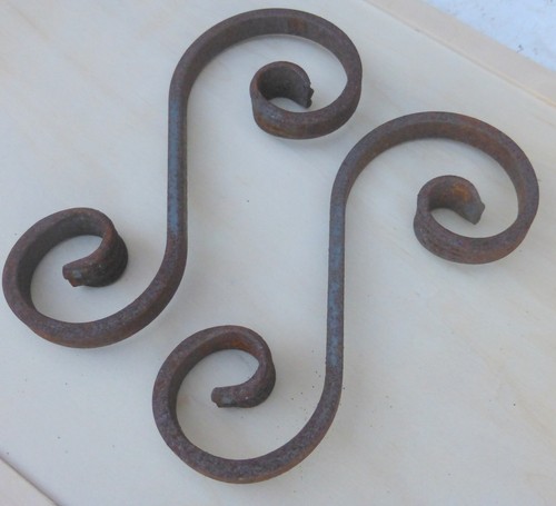 Ornament verzierung eisen - 2x,