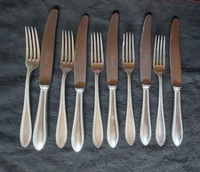 Besteckteile Perlrand, 1930er