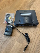 Nintendo 64 Konsole Schwarz