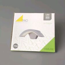 Trio HARLEM LED Wandleuchte 7.5W 800lm Aluminium Titan IP54 SMD LED