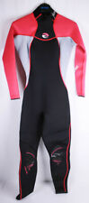 Bare-Combinaison 3 mm Damen Neoprenanzug Taucheranzug Schwarz/Pink/Grau 4
