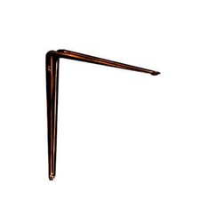 10928-00009= Metall Konsole Ina 150x200 mm braun Element System Winkel Regal