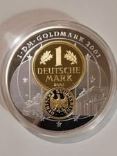 Riesige Gedenkprägung "1