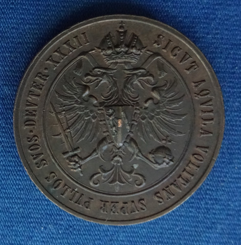 Bronzemedaille 1880 h - um,