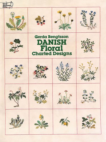 Danish floral charted designs - floral,
