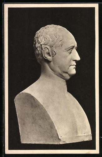 Goethe plastik büste von - büste,