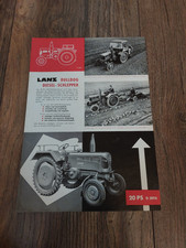 Original Prospekt Lanz Bulldog Diesel Schlepper 20 PS D 2016 Traktor
