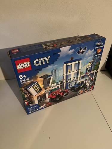 Lego city 60246 - lego, polizeistation