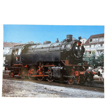 Postkarte AK Zug Eisenbahn Lok