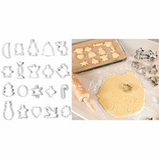 20-tlg. Ausstechformen-Set aus