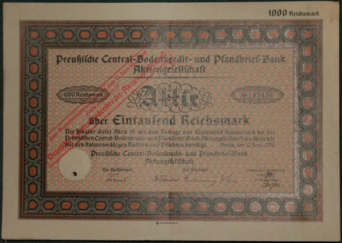 100 preußische - 100, x