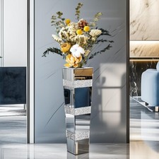 große Dekovase aus Glas