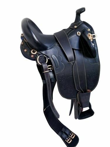 Stock sattel mit horn eco - sattel, 17"