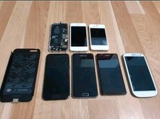  7x Handys iPhone, Samsung diverse Modelle Konvolut / defekt für Ersatzteile 