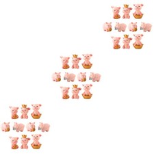  3 Pack Schweine Deko