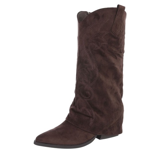 Damen cowboyboots mit - cowboyboots,