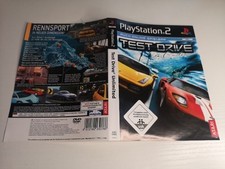 Test Drive Unlimited - PS2 Playstation 2 Frontcover + Backcover Gebraucht