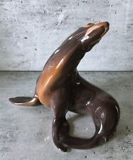 Bing & Gröndahl Porzellan Figur Seehund Robbe Seelöwe Mod. 1733 (20 cm) Denmark