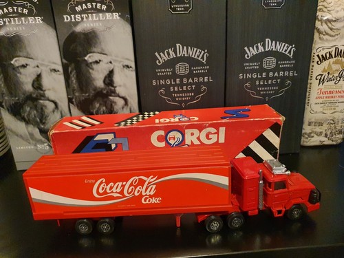 Corgi coke scammel container - coke,
