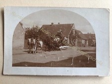 orig. Foto um 1908, Bad Hönningen Winzer Weinanbau Umzug Weinfass Weinlese