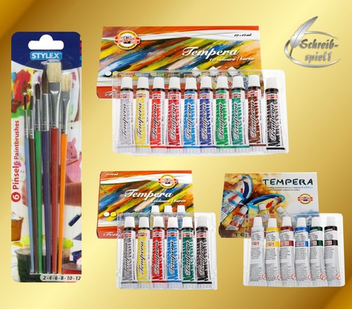 Oder 6er set schulmalfarben - 6er,